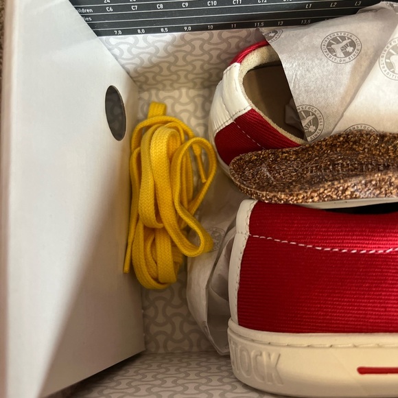 Birkenstock Textile ARRAN Red Sneakers size 32 - Picture 5 of 6